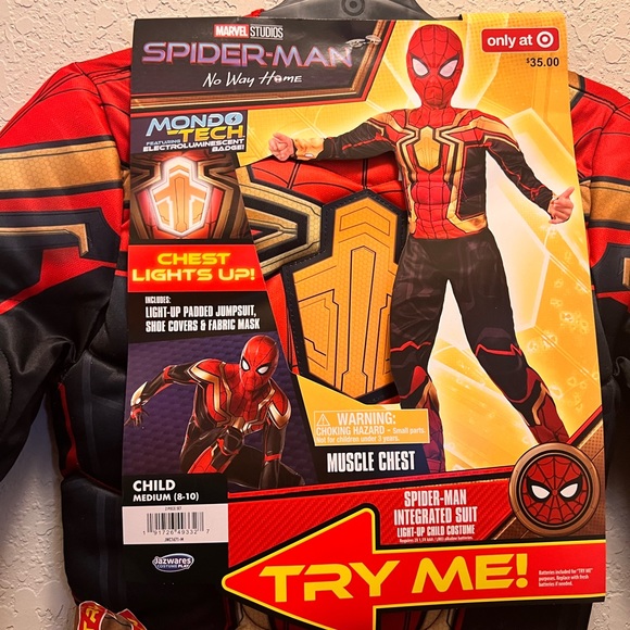 Boys Spider-Man Costume - Picture 2 of 7